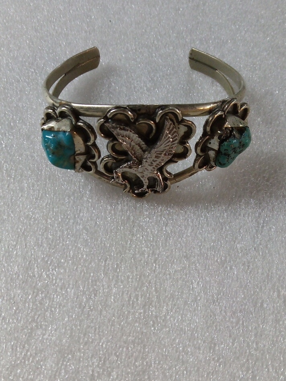 Vintage Hecho Mexico  Eagle Cuff #A518